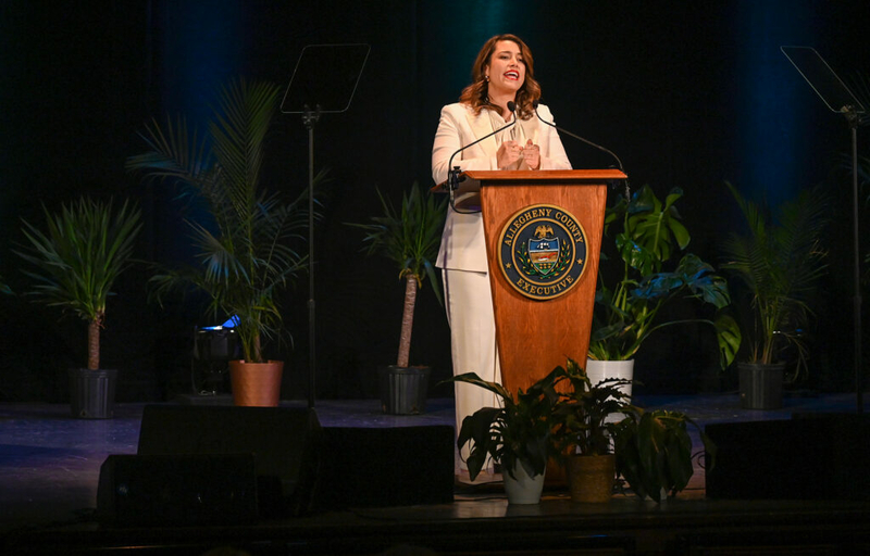 Sara Innamorato sworn in as Allegheny County Executive