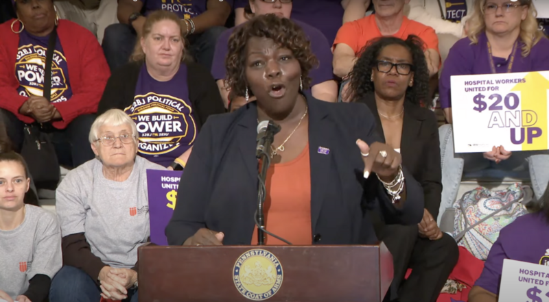Democrat Had Rally Pa. Democrats and union workers rally at the Capitol for $20 per hour ...