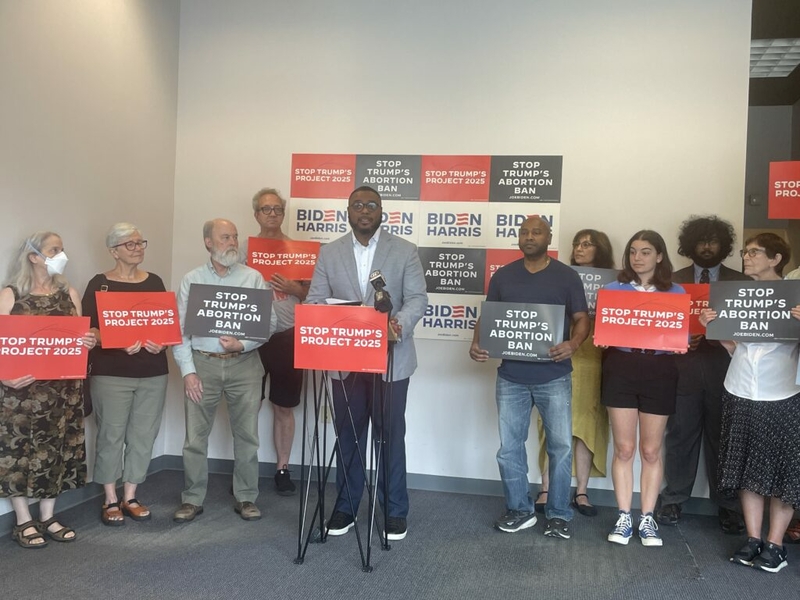 Pennsylvania Lt. Gov. Austin Davis denounces Project 2025 in Pittsburgh speech