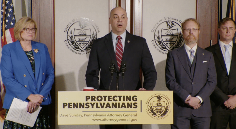 Pennsylvania AG Dave Sunday is suing another social media platform alleging harm to kids