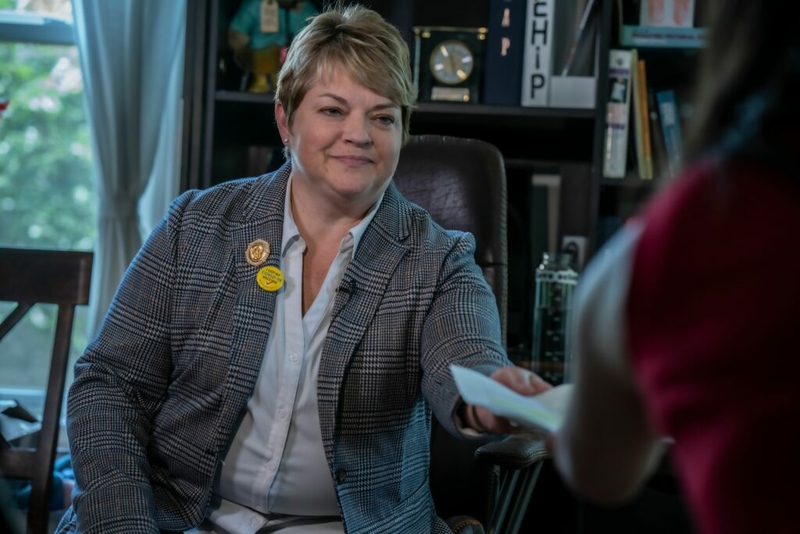 Fiscus files lawsuit against Health Department officials, denies mailing muzzle