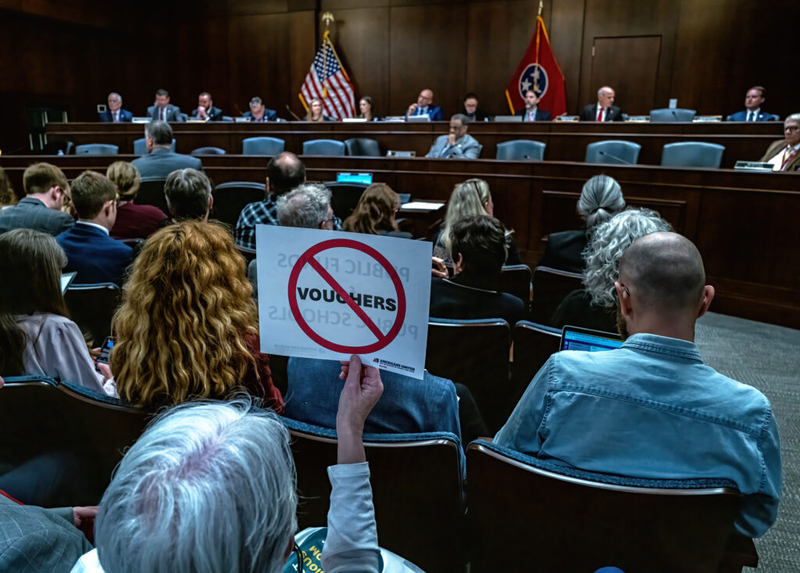 Tennessee governor to increase private school vouchers based on revenue