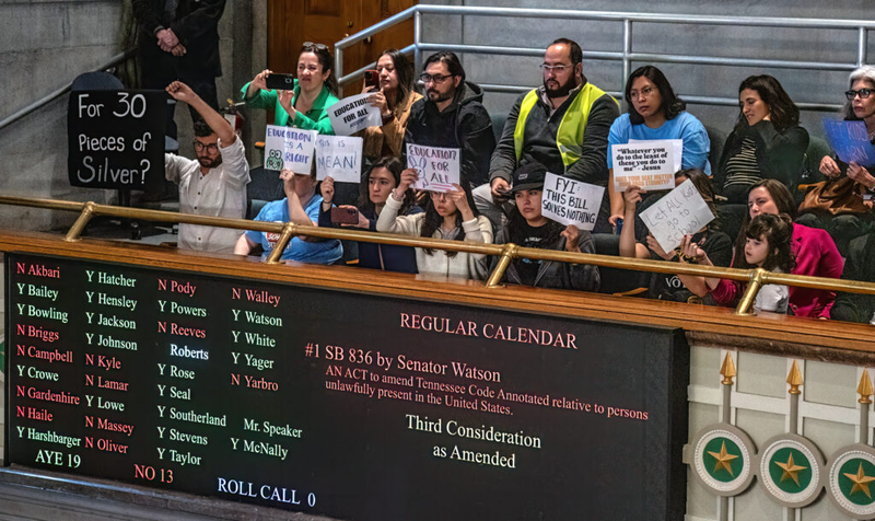 Senate Republicans pass bill to bar children without legal status from Tennessee public schools