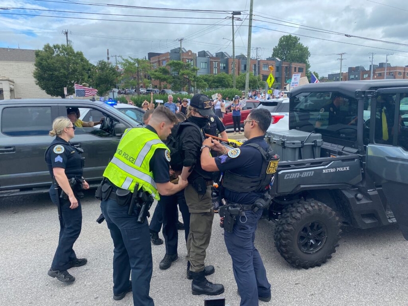 Police: Man arrested at Nashville ‘No Kings’ Rally flagged by federal terrorism task force in April