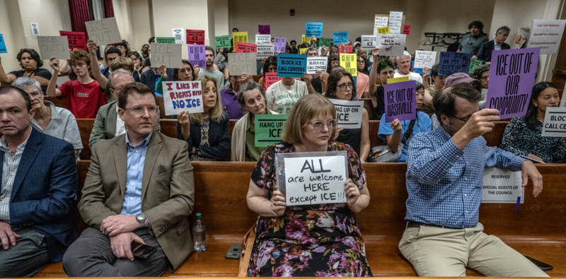 Residents push back against planned Nashville ICE coordination center