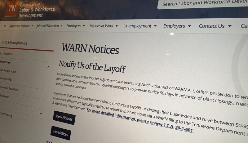 Defense contractor to lay off 127 workers in Hardeman County