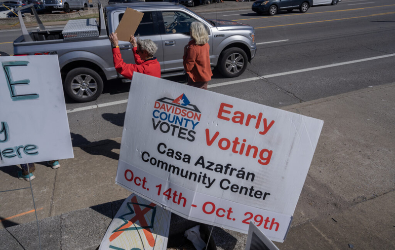Midterm early voter turnout tops 2022 stats by 57% in first 8 days, but lags behind 2018