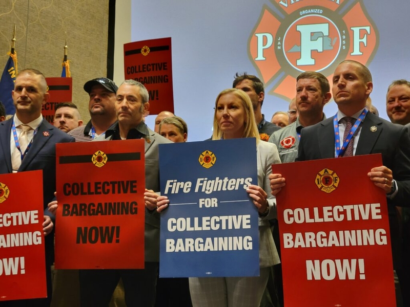 Spanberger vetoes bills allowing public employees to collectively bargain working condition, wages