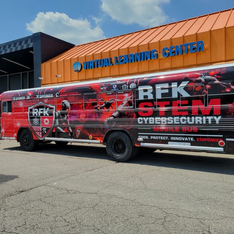 Virginia nonprofit launches mobile tech education bus for underserved students