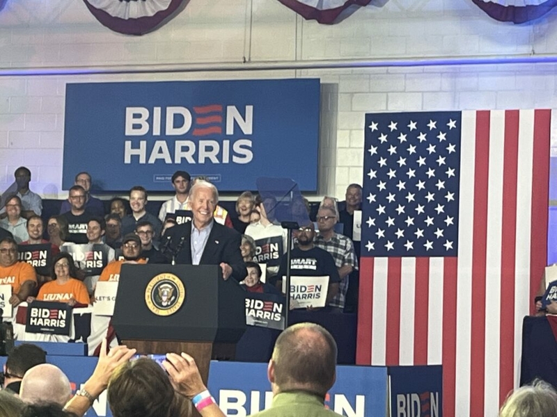Defiant Biden tells Wisconsinites ‘I’m staying in the race!’
