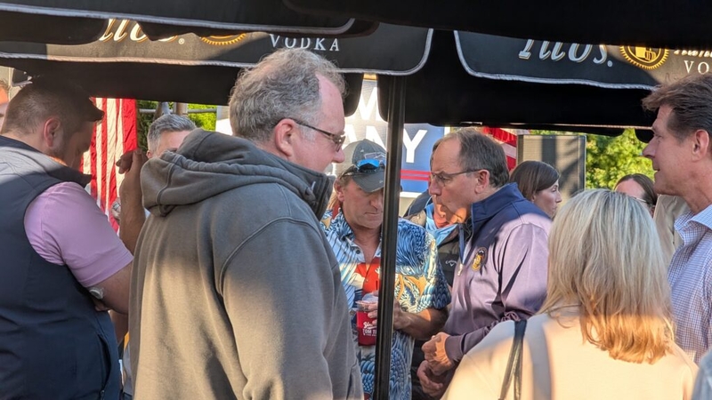Tom Tiffany blocks reporters, taking a page from Donald Trump