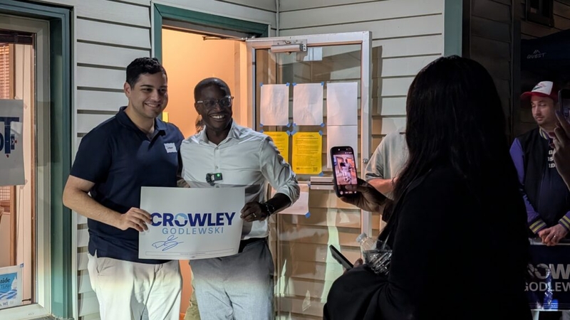 Democratic candidate David Crowley up in polls, down in fundraising