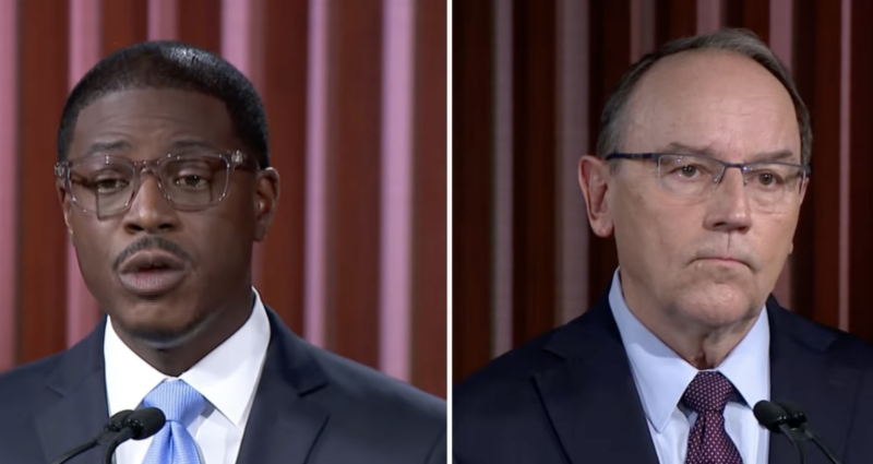 Crowley, Tiffany meet for gubernatorial campaign’s sole debate