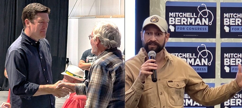In Wisconsin’s 1st District, after easy wins, Steil faces a challenge on his record