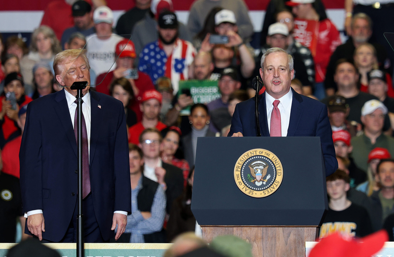 Trump kicks off NC’s 2026 midterms by attacking Roy Cooper in Rocky Mount speech