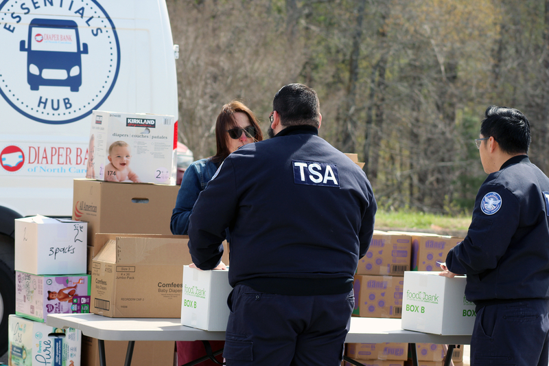 North Carolina food banks increase support as TSA agents work without ...