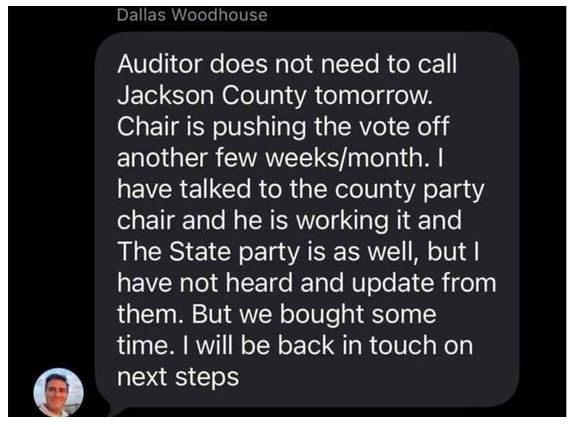 NC auditor’s office liaison invoked state GOP wishes in some county early voting plans