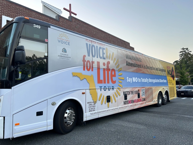 ‘I represent government,’ DeSantis appointee says during event against abortion amendment