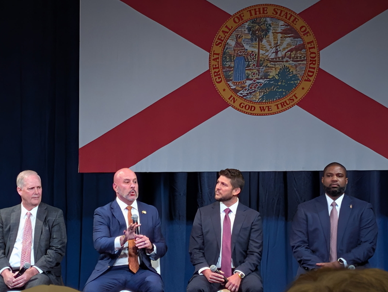 DeSantis takes victory lap with Donalds and presses him to continue his policies