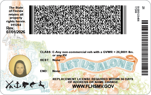 The story Florida’s new driver licenses tell ain’t necessarily so
