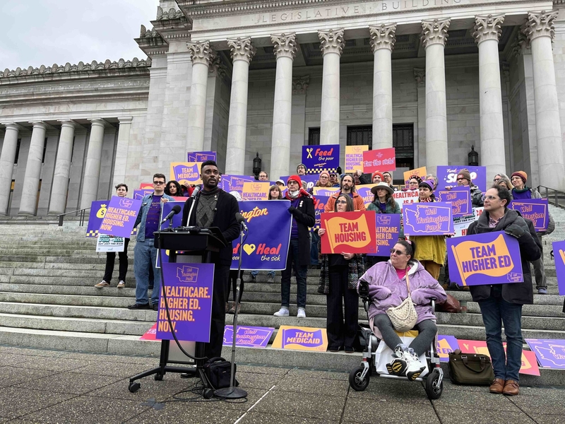 WA Gov. Bob Ferguson says his budget will rely on cuts, not taxes, to balance