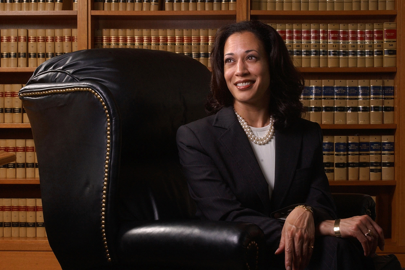 Former San Francisco District Attorney Kamala Harris on June 18, 2004. Photo by Marcio Jose Sanchez, AP Photo