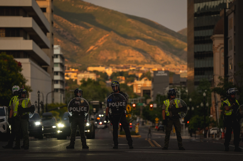 2 people shot, including suspect in custody, during ‘No Kings’ protest in Salt Lake City, Utah