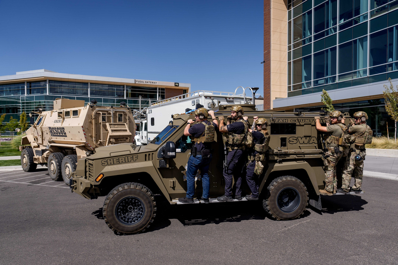 Charlie Kirk killed at Utah Valley University, search for shooter continues
