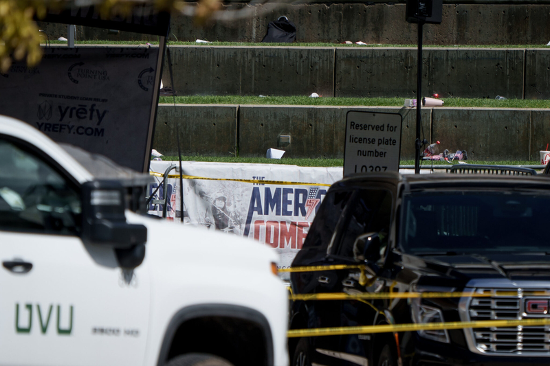 Charlie Kirk killed at Utah Valley University, search for shooter continues