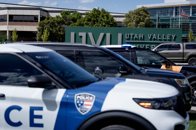 Charlie Kirk killed at Utah Valley University, search for shooter continues