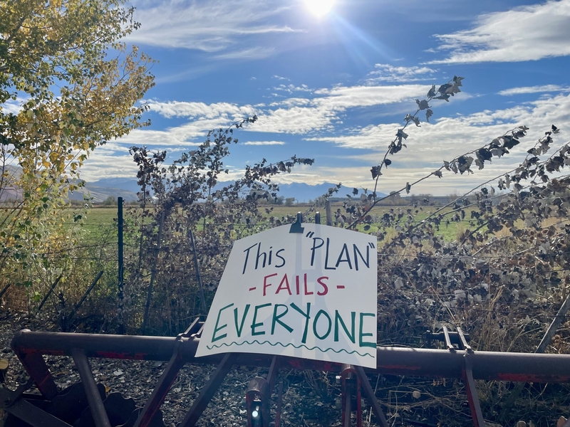 Homelessness advocates, environmentalists rally against homeless ‘mega shelter’