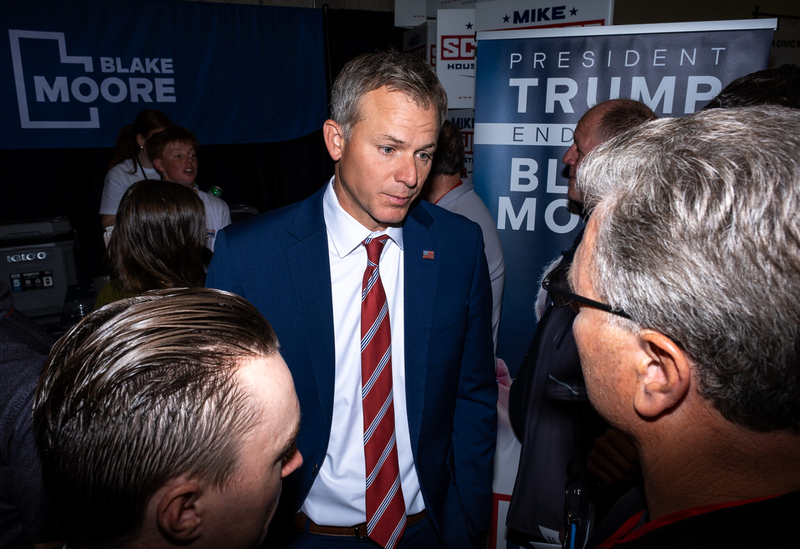 Utah Republican Party delegates pick challenger over congressional incumbent, split on another