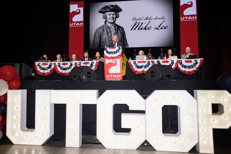 Utah Republican Party delegates pick challenger over congressional incumbent, split on another