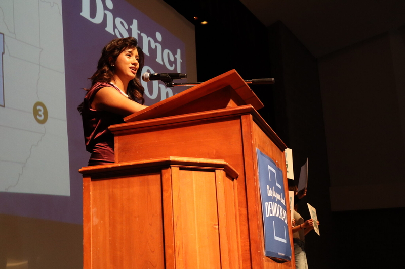 Newcomer Liban Mohamed wins a rowdy Utah Democratic convention