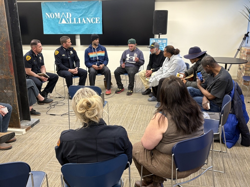 Salt Lake City police chief meets with ‘nomads’ to talk homeless problems and solutions