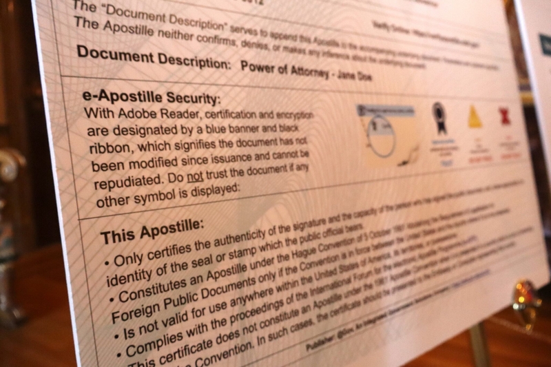 Utah becomes 1st state to fully launch digital apostille program for international documents
