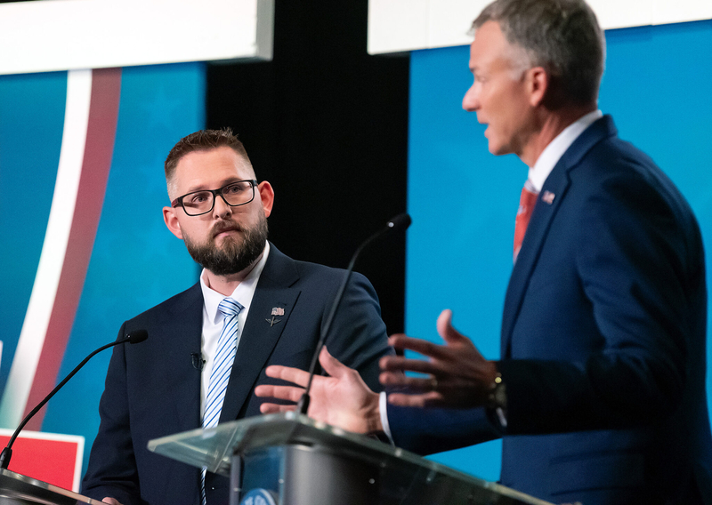 Rep. Moore says he puts policy over ‘toxic’ politics; Crosby calls himself a chance for change