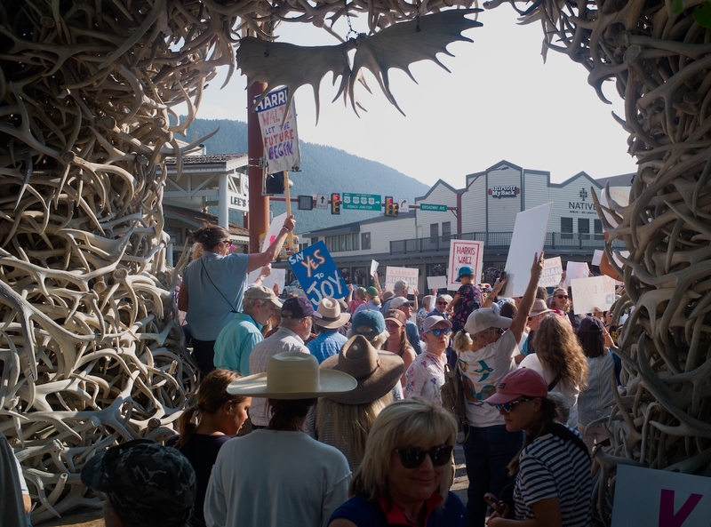 To Trump or Trump not: Two camps receive former president in Wyoming’s bluest enclave