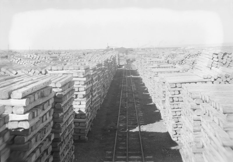Railroad tie stacks raise stink in Laramie’s West Side neighborhood