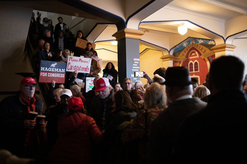 Hageman cancels in-person town halls, opts for virtual events citing safety concerns