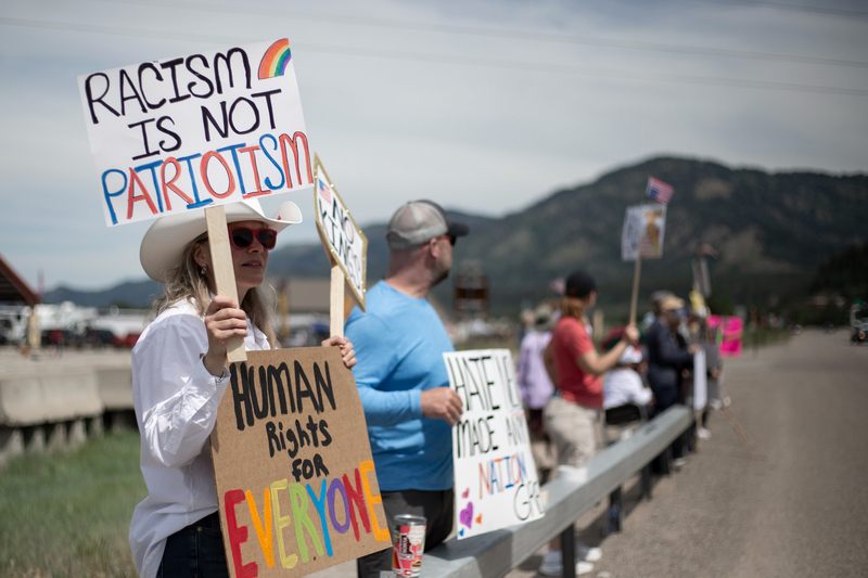 ‘No Kings’ rallies come to rural, conservative Wyoming