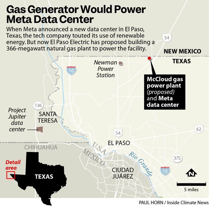 El Paso’s plan to build natural gas power plant for massive data center kicks up opposition
