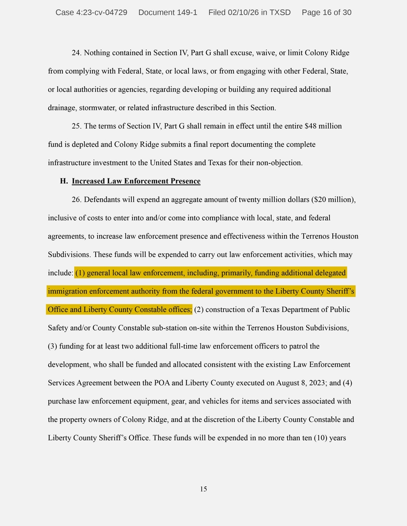 Colony Ridge Trump’s DOJ plans to settle Colony Ridge case without compensating ...