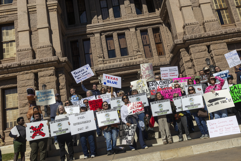 Eight data centers threaten to transform this small Texas county. Local officials say they have no power to stop them.