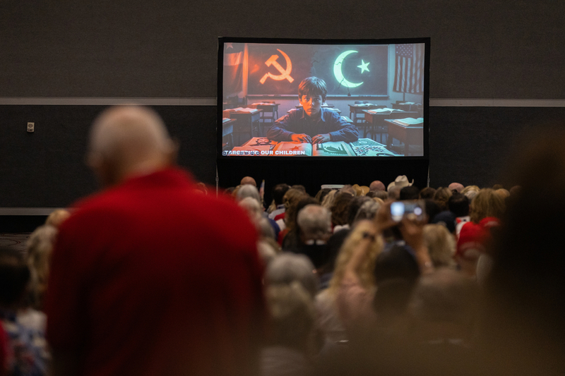 A Muslim Texan sought to find his place in the party at the state GOP convention. He left in tears.