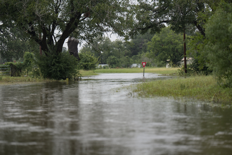 As flooded Texas towns recover, downstream river levels haven’t yet peaked