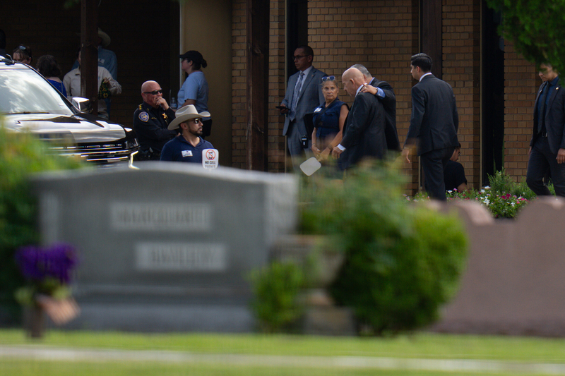 At a Houston funeral home, a community comes together to pay respects to Lorenzo Salgado Araujo