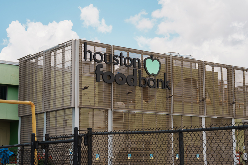 The Houston Food Bank warehouse in Houston on Aug. 12, 2026.