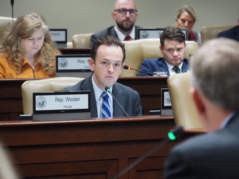 House Minority Leader Rep. Andrew Collins, D-Little Rock,