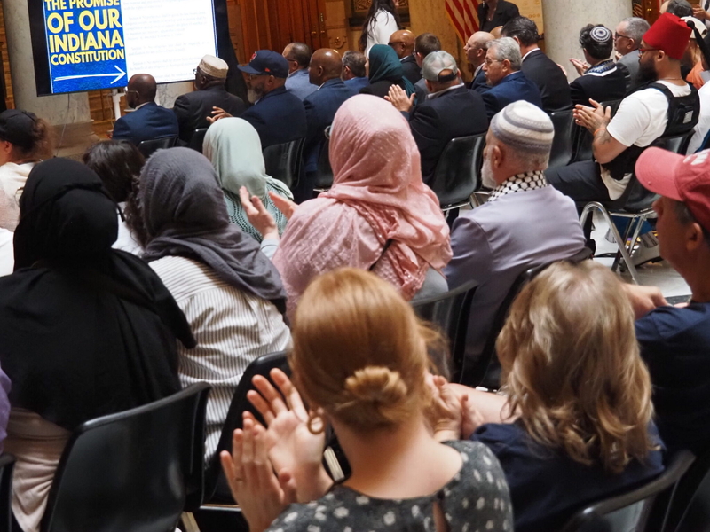 Faith, political leaders celebrate religious freedom after Indiana LG’s Islam comments